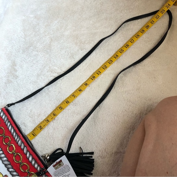 NEW Brighton Love Glitter & Glow Pouch Canvas printed Cross Body  Bag - Picture 12 of 16